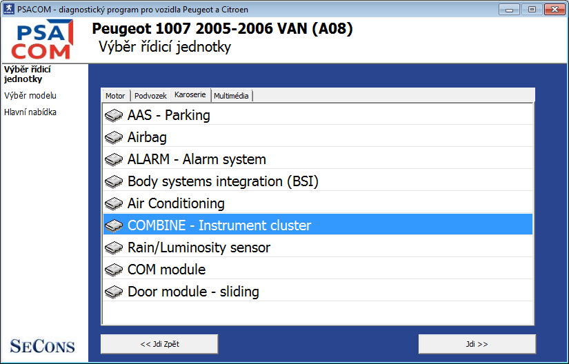 PSACOM vyber ridici jednotky.png